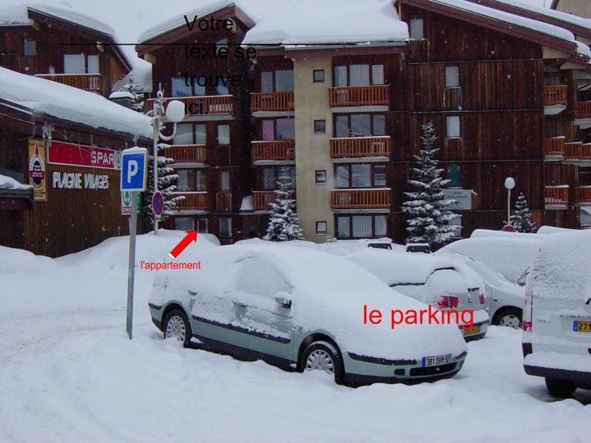Appartement 5 Pers Plagne Village La Plagne Exterior foto